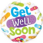 18IN GET WELL SOON BANDAGES FOIL 071444573023 57304